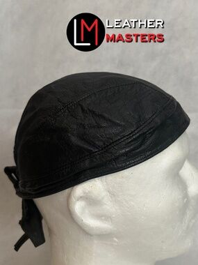 Leathermasters Biker Do Rag One size fits most Gently worn Handcrafted leather